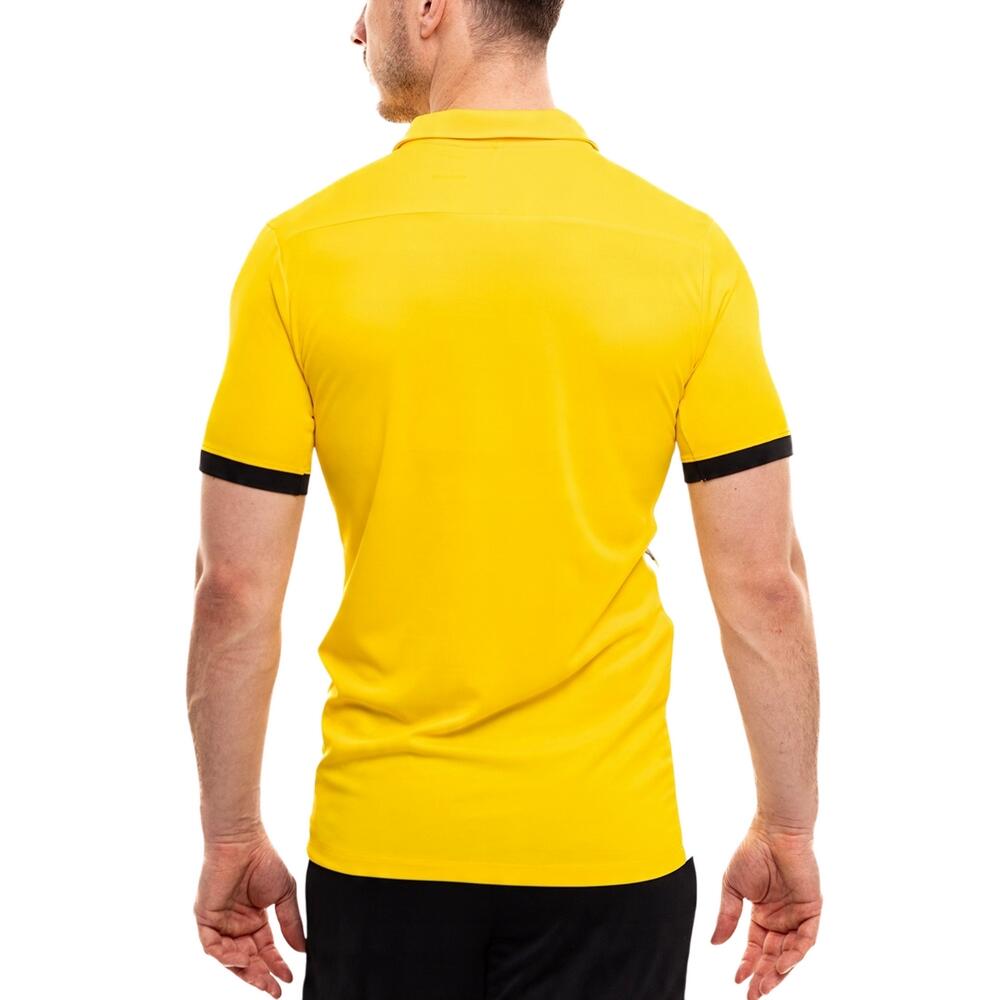 yellow dri fit polo shirt