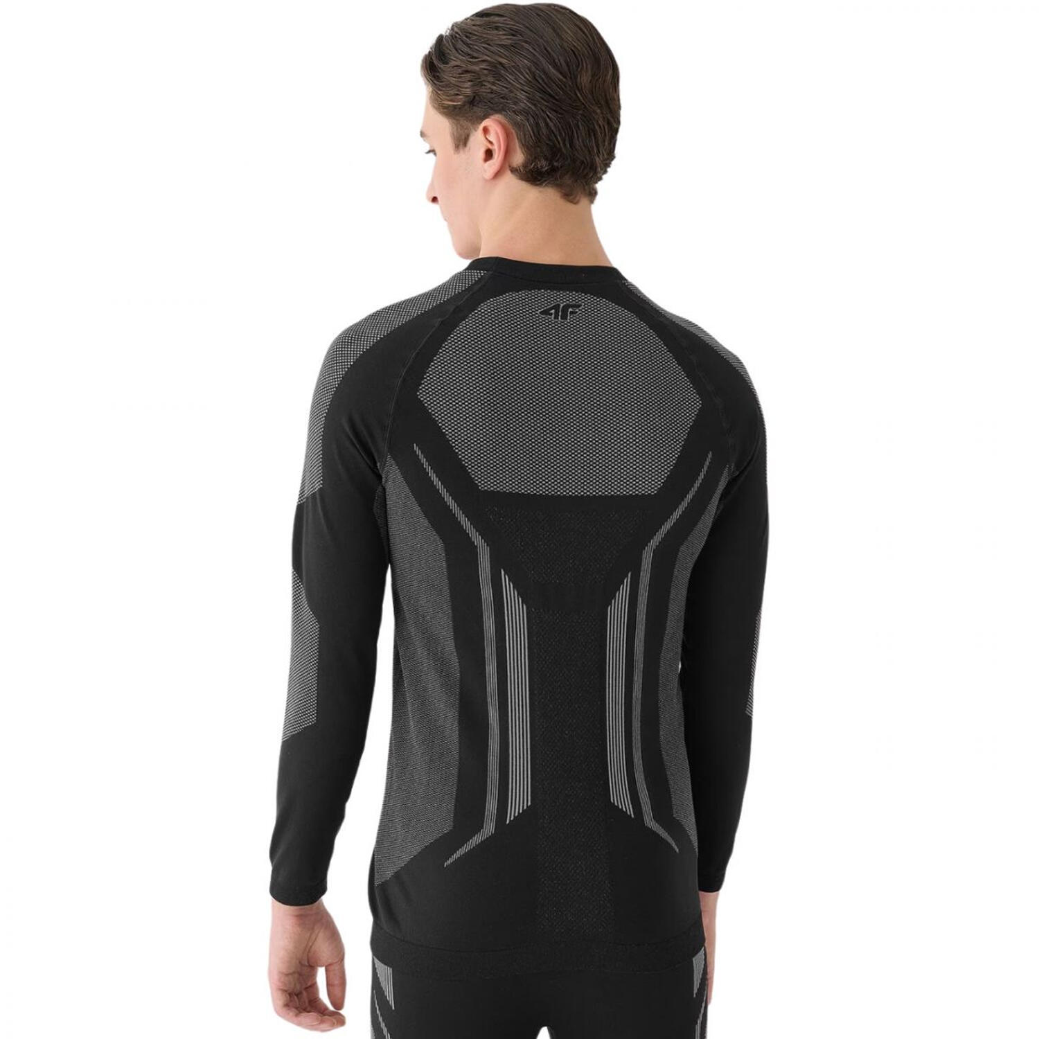 Camiseta M165 de Termoactivo para Hombre Negro 3/5