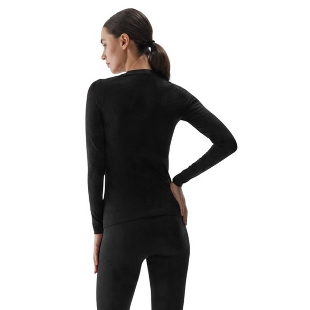 T-Shirt termoactiva WAW24USEAF176 para senhora/senhora (Preto) 3/6