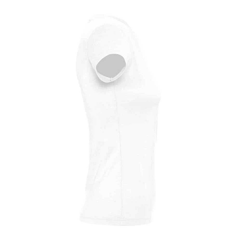 Tshirt IMPERIAL Femme (Blanc Absolu) 4/5