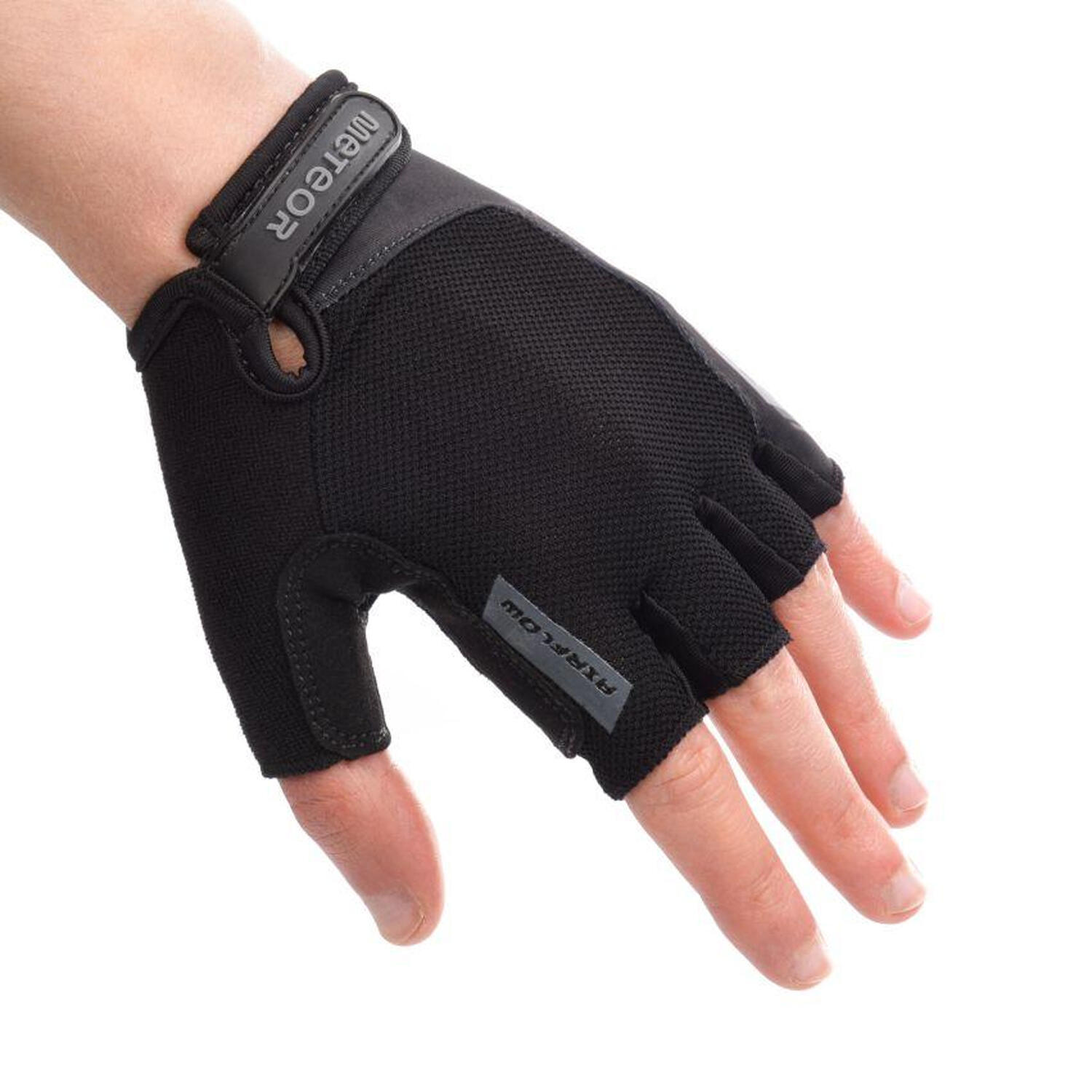 Guantes de Ciclismo MX52 para Adultos Unisex Negro 3/4