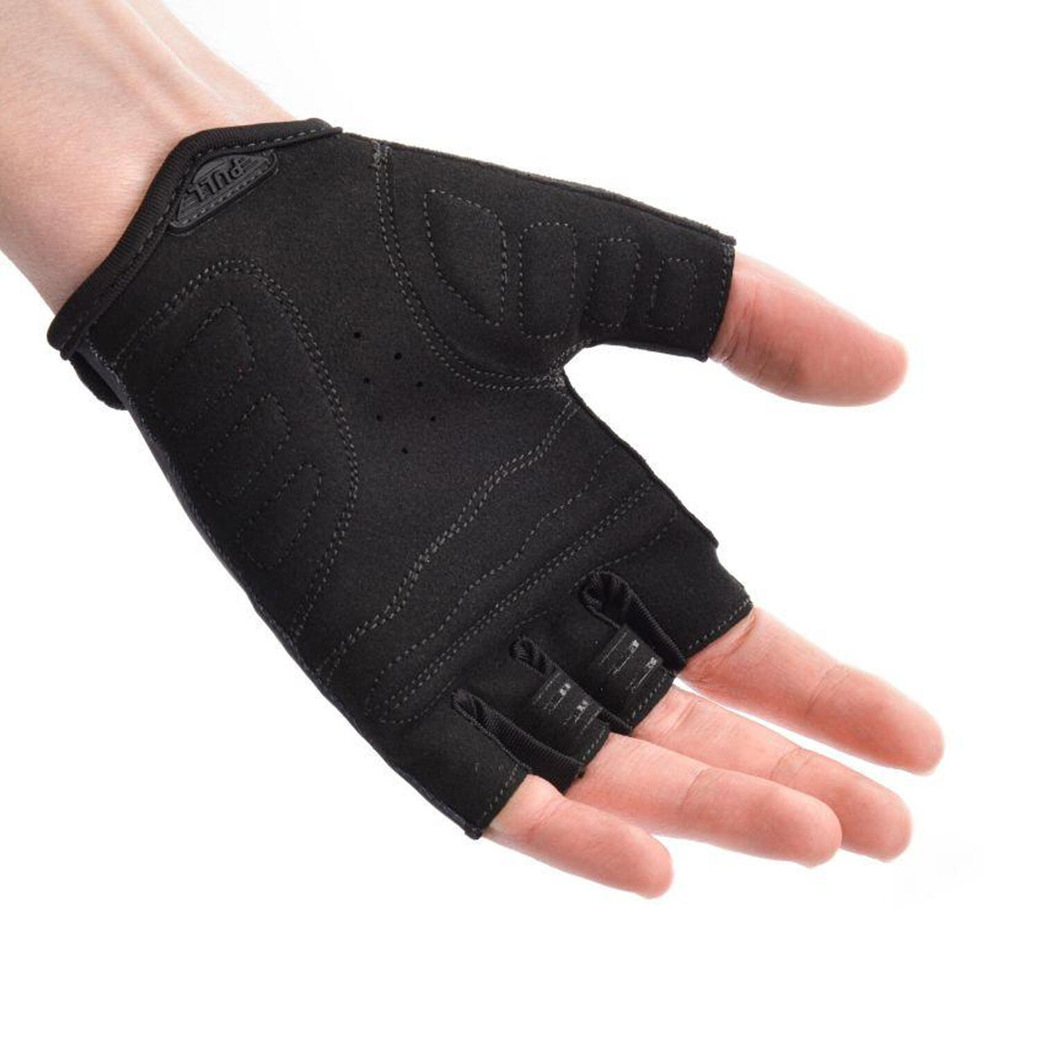 Guantes de Ciclismo MX52 para Adultos Unisex Negro 4/4