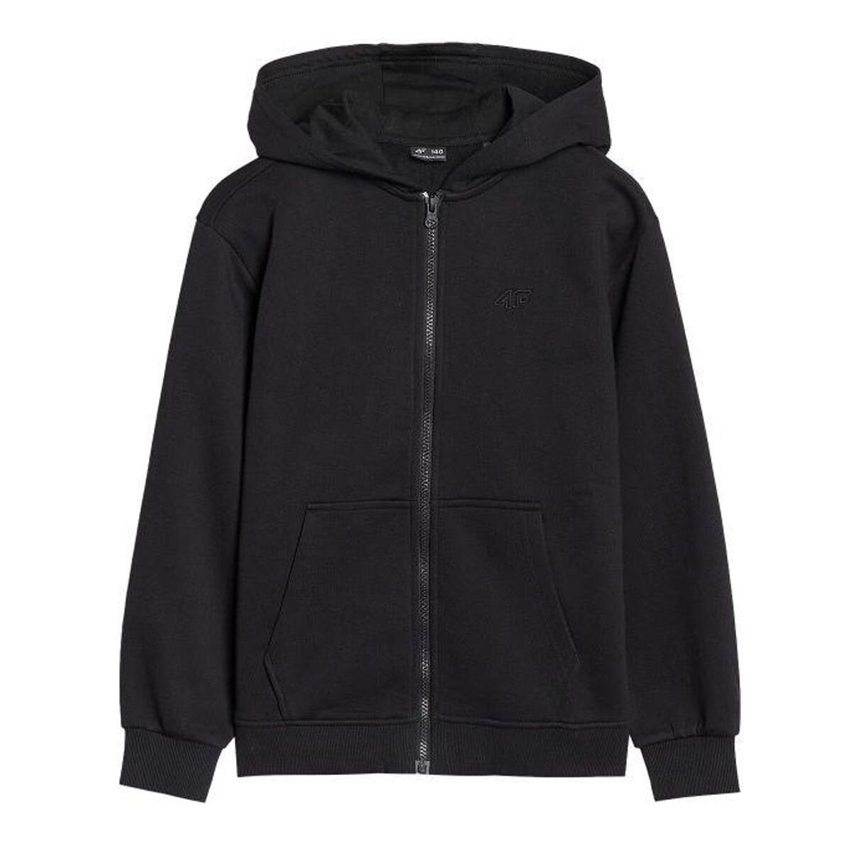 4f - Veste À Capuche Jwmm00tswsm1859 Enfant (noir) - Sweat-shirt - Noir - Decathlon