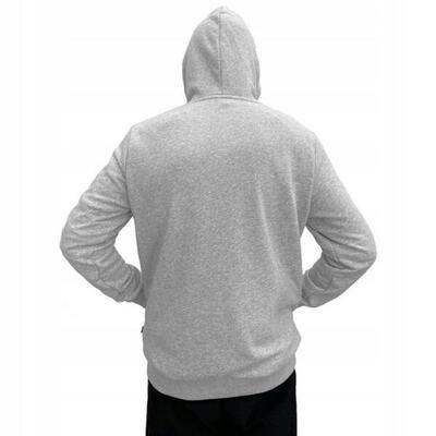 Heren essentials logo hoodie (grijs)