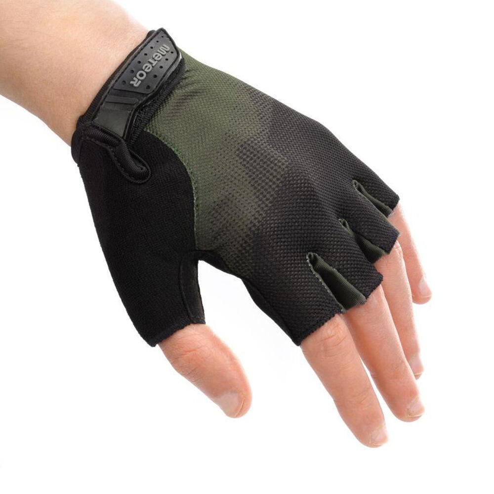 Gants De Cyclisme MX22 (Vert Foncé / Noir) 3/4