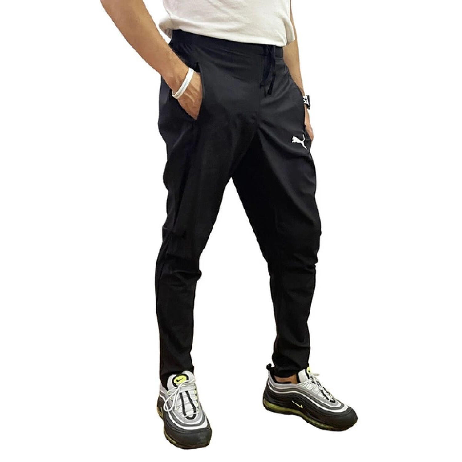 Pantaloni Da Jogging Uomo Puma Liga Nero 4/5