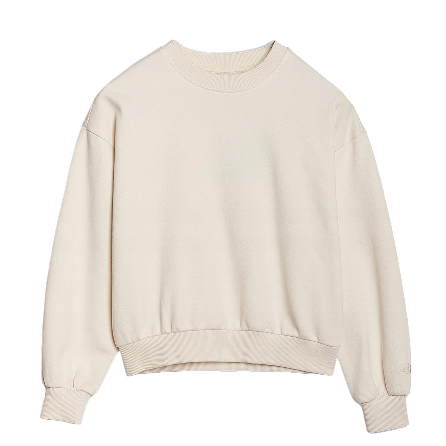 Meisjes F1479 Sweatshirt (Beige) 2/4