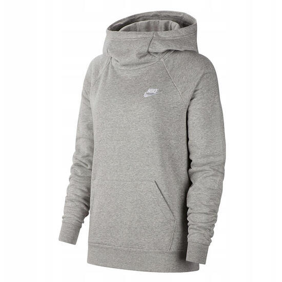 Felpa Con Cappuccio Donna Nike Essentials Grigio Argento