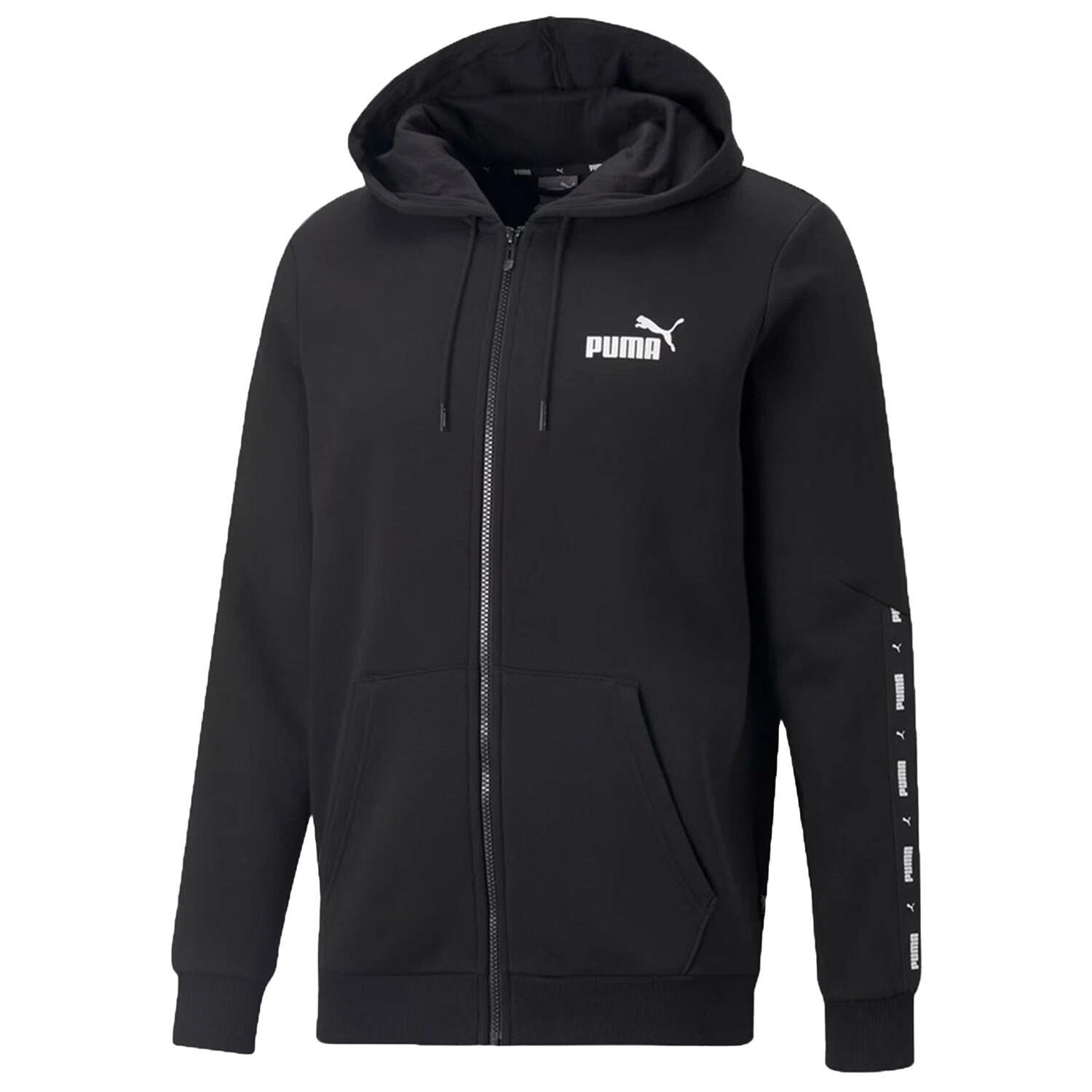 Męska Bluza Z Kapturem Essential+ Taped Full Zip