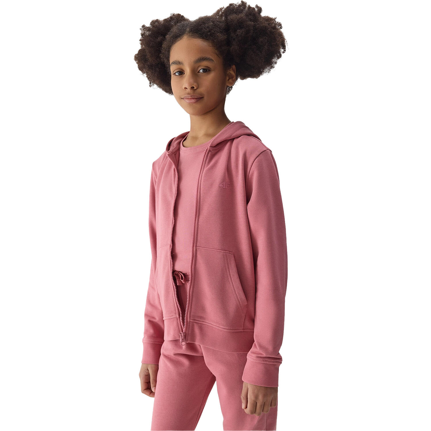 Sudadera con Cremallera JWSS24TSWSF0919 para Niños/Niñas Rosa 3/4