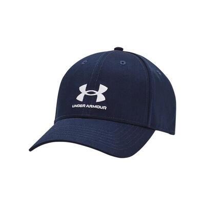 Heren baseball cap met merkopdruk (marineblauw)