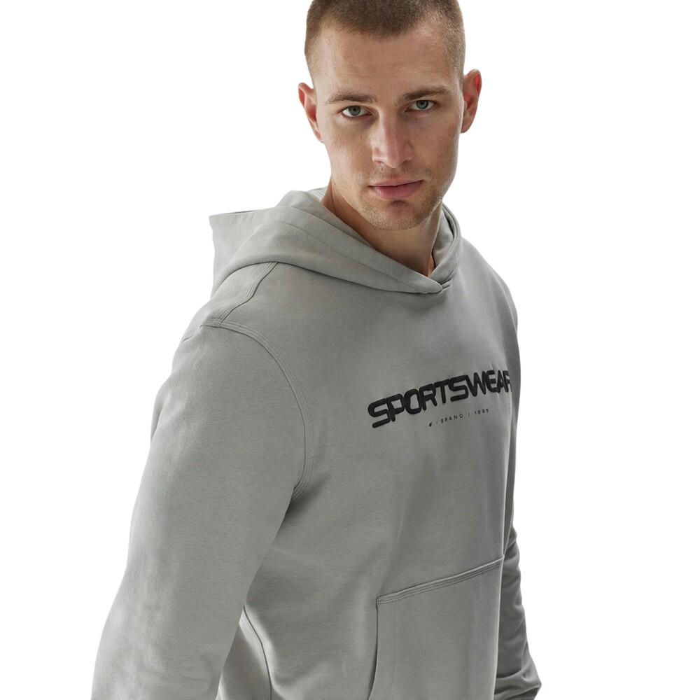 Sweat À Capuche M1259 Homme (Gris) 3/4