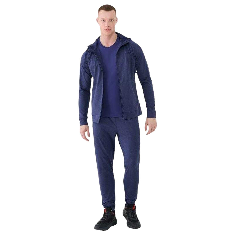 Maglietta Logo Uomo 4F Blu Navy 4/4