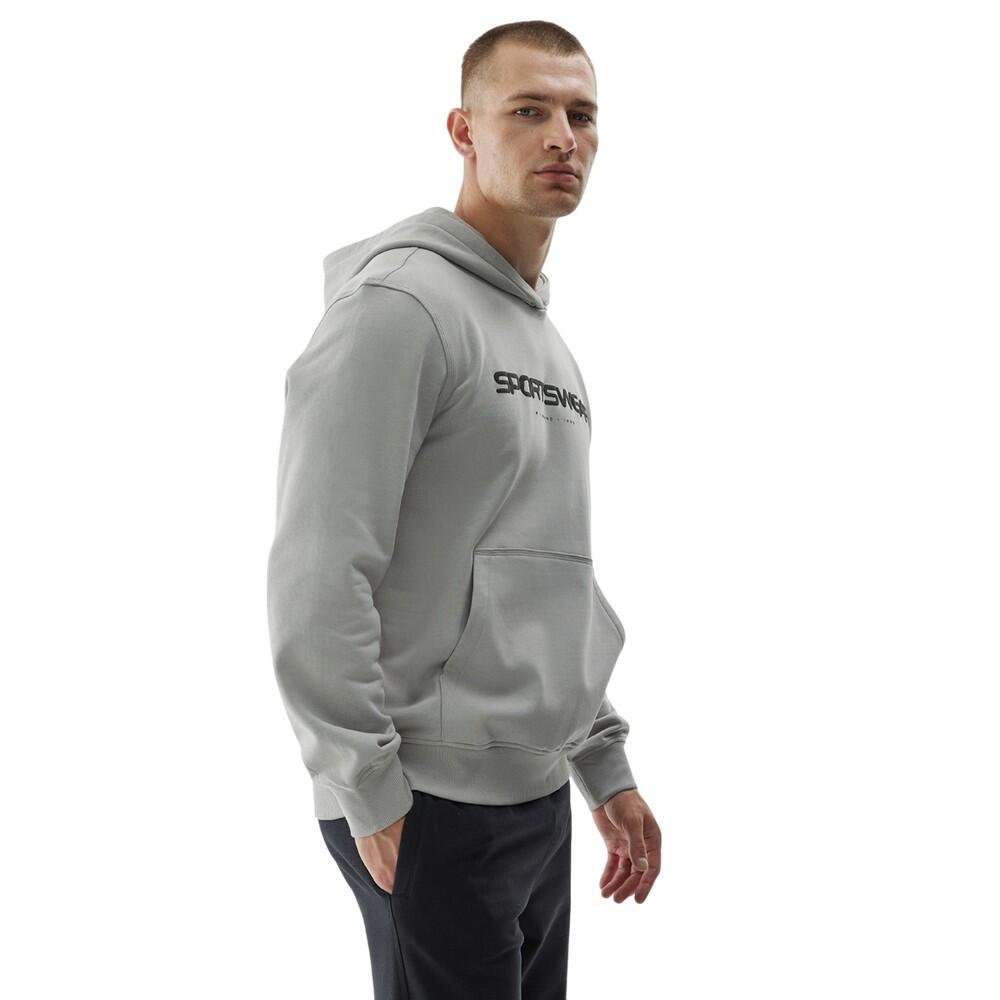 Sweat À Capuche M1259 Homme (Gris) 4/4