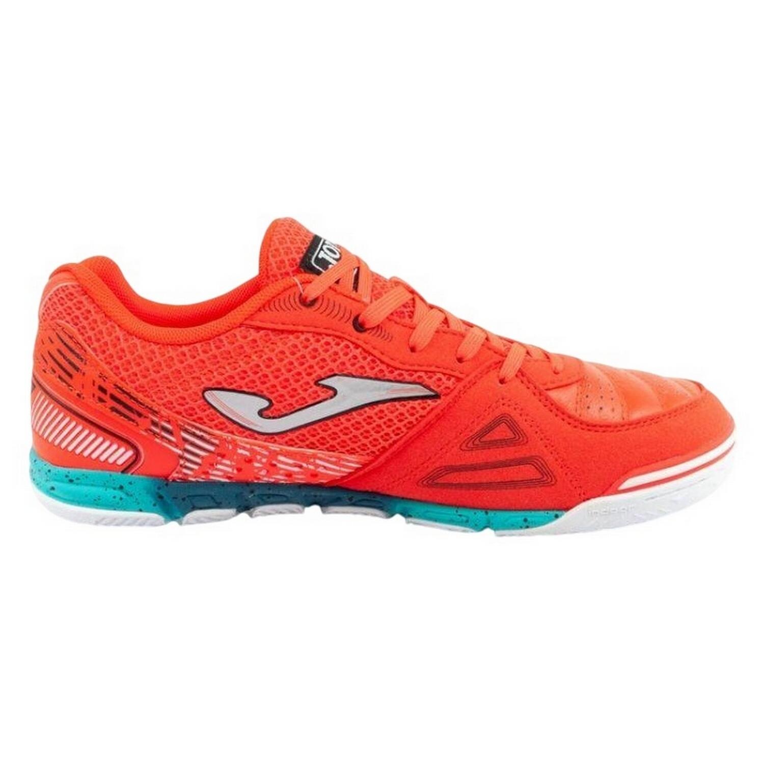 Scarpe Da Calcio Per Interni PelleUomo Joma Mundial Arancio 4/5