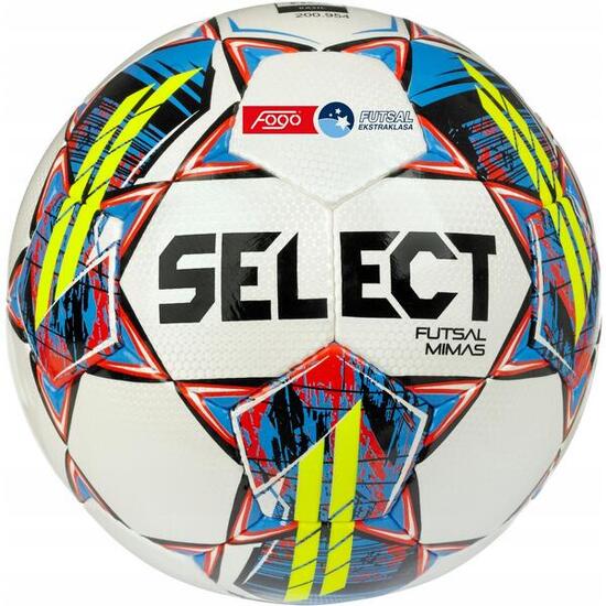 Ballon De Foot FUTSAL MIMAS FOGO EKSTRAKLASA (Blanc / Bleu)