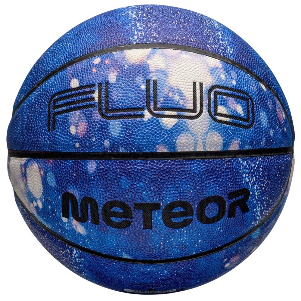 Meteor - Ballon De Basket Fluo (bleu) - Ballon De Basket - Bleu - Decathlon