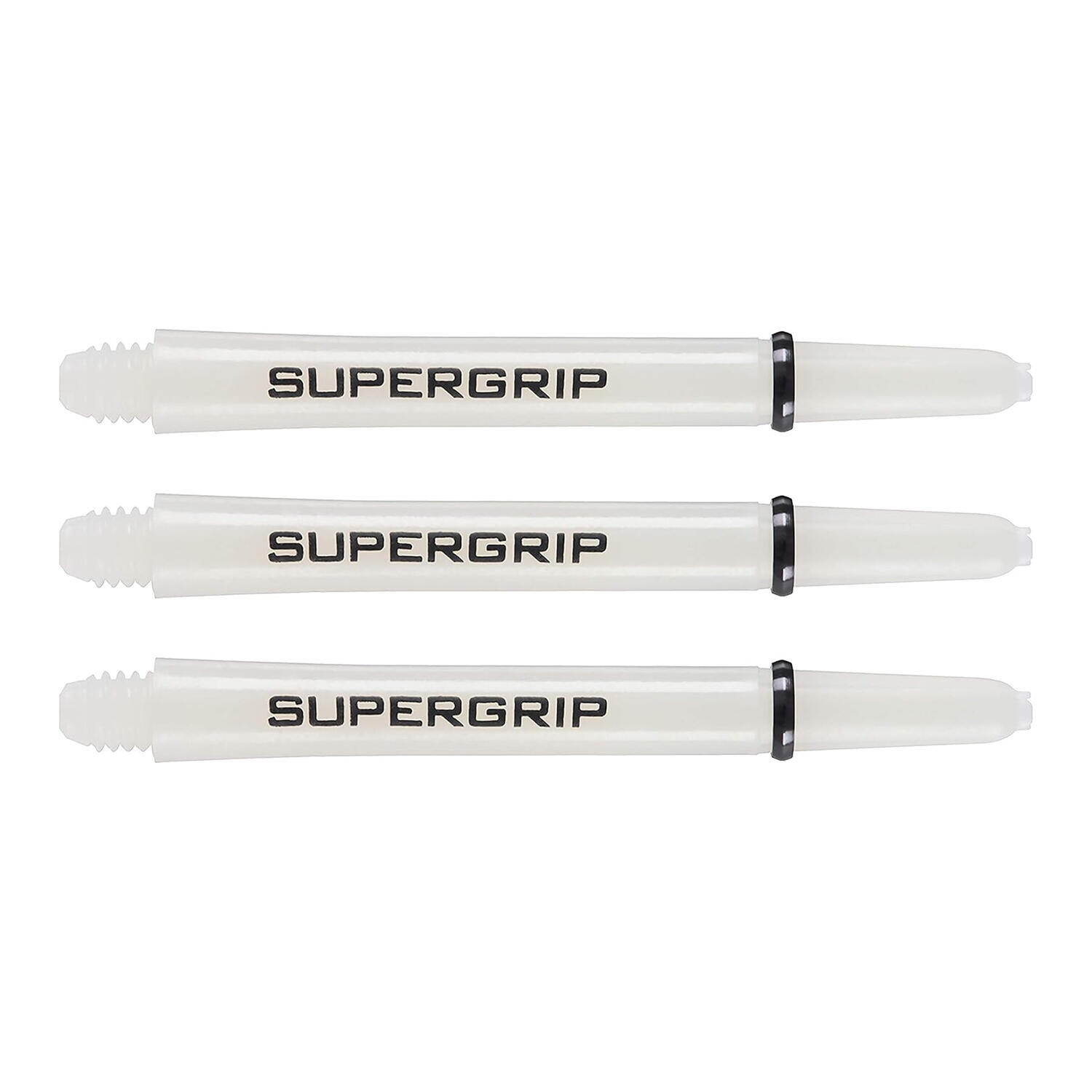 Eixos de dardos Supergrip (Conjunto de 3) (Branco) 1/2