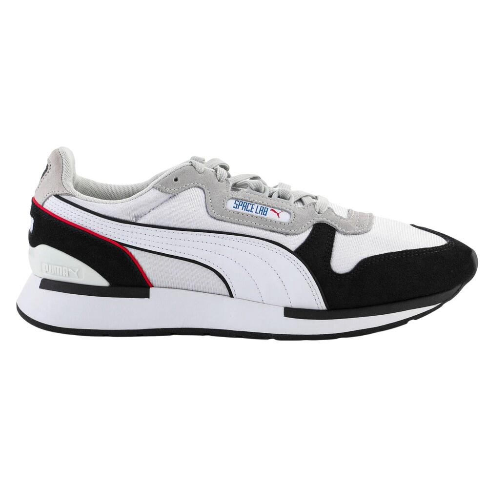 Scarpe Sportive Uomo Puma Space Lab Bianco Nero 4/5