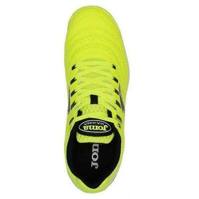 Botas de Fútbol de Interior Maxima 24 para Hombre Amarillo Fluorescente