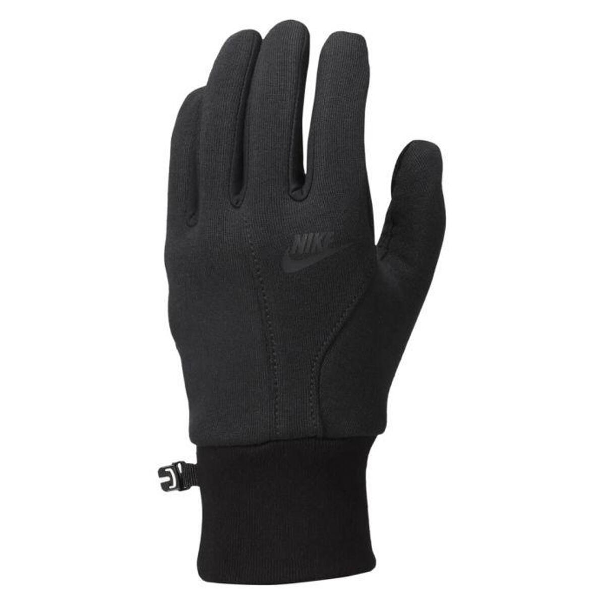NIKE Luvas de corrida térmicas de velo para homem Preto