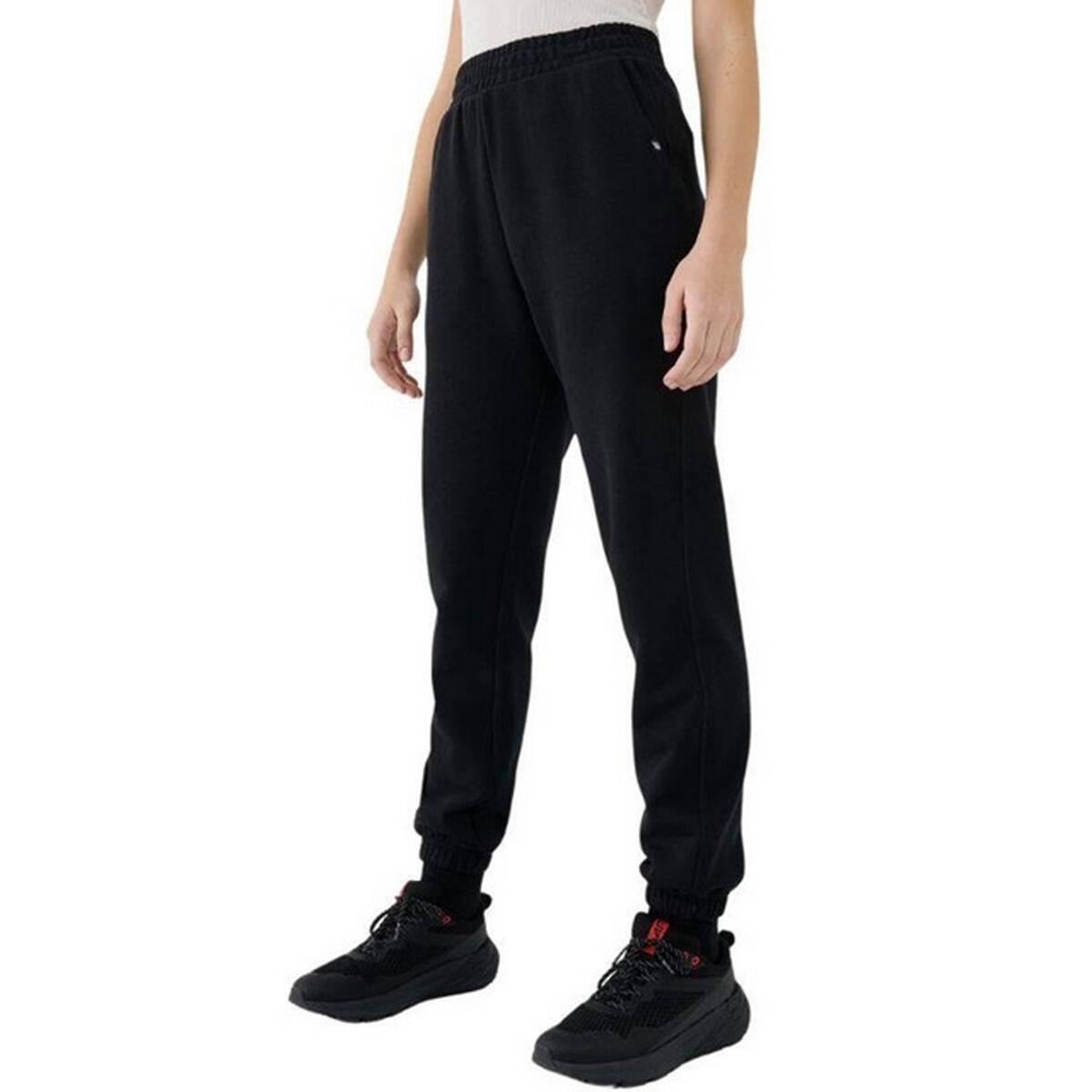 Pantalón de Chándal F1013 para Mujer Negro 4/4