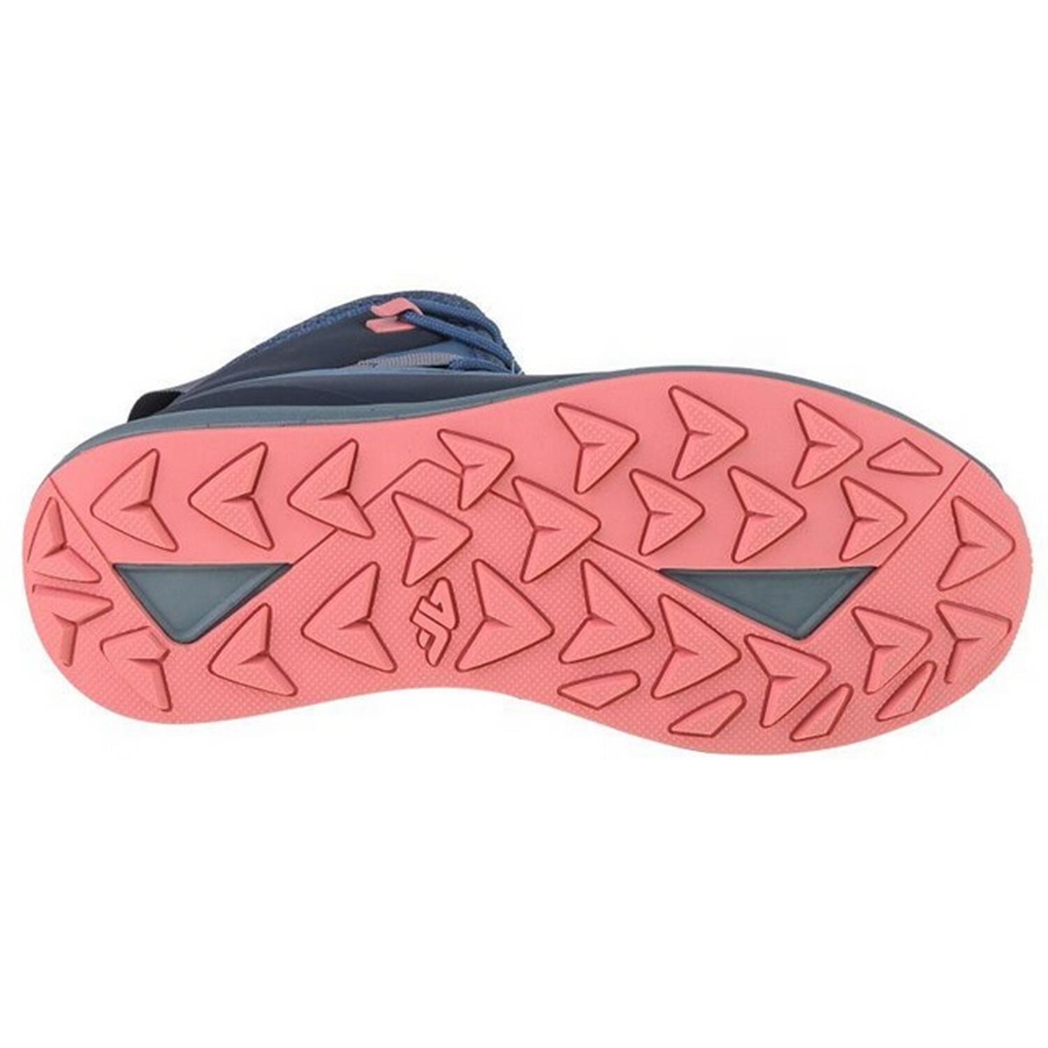 Dcx22 Stivali Da Neve Logo Bambini 4F Dcx-22 Blu 4/4