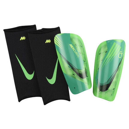 Set de Espinilleras Mercurial Lite de DriFIT para Adultos Unisex Negro, Verde