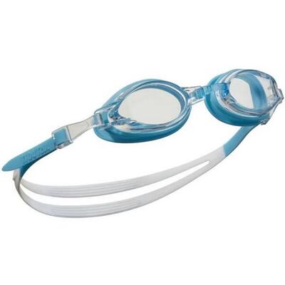 Chromen zwembril voor volwassenen (blauw)
