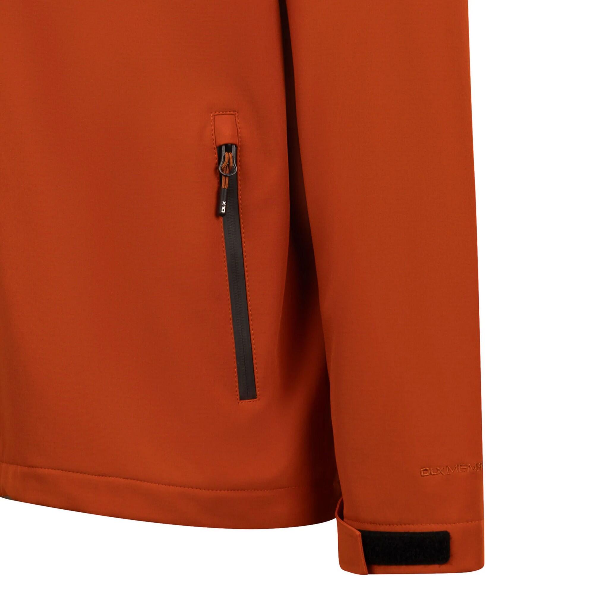 Heren Durand DLX Soft Shell Jas (Gebrande sinaasappel) 3/5