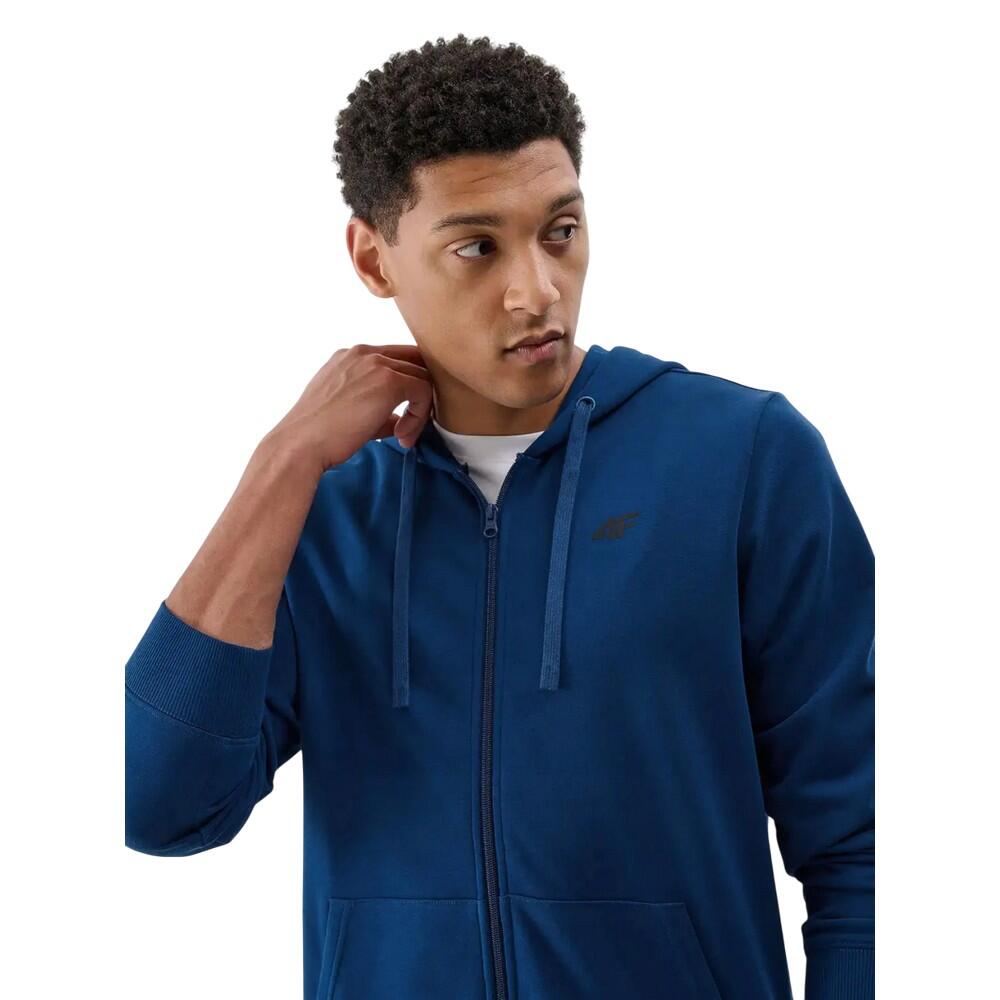 Sudadera con Cremallera WMM00TSWSM1768 para Hombre Azul, Verde 4/5