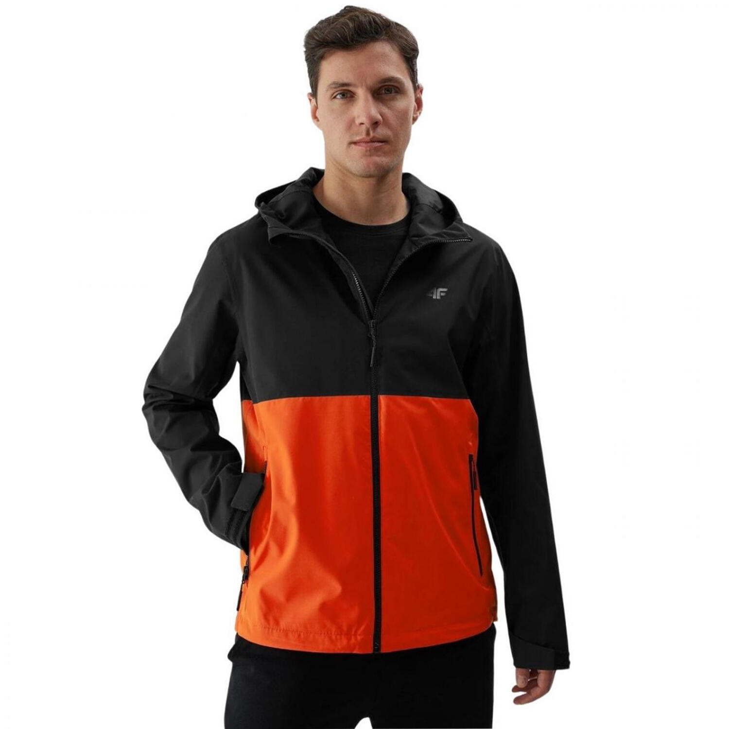 Giacca Uomo 4F M444 Arancio Nero 2/5