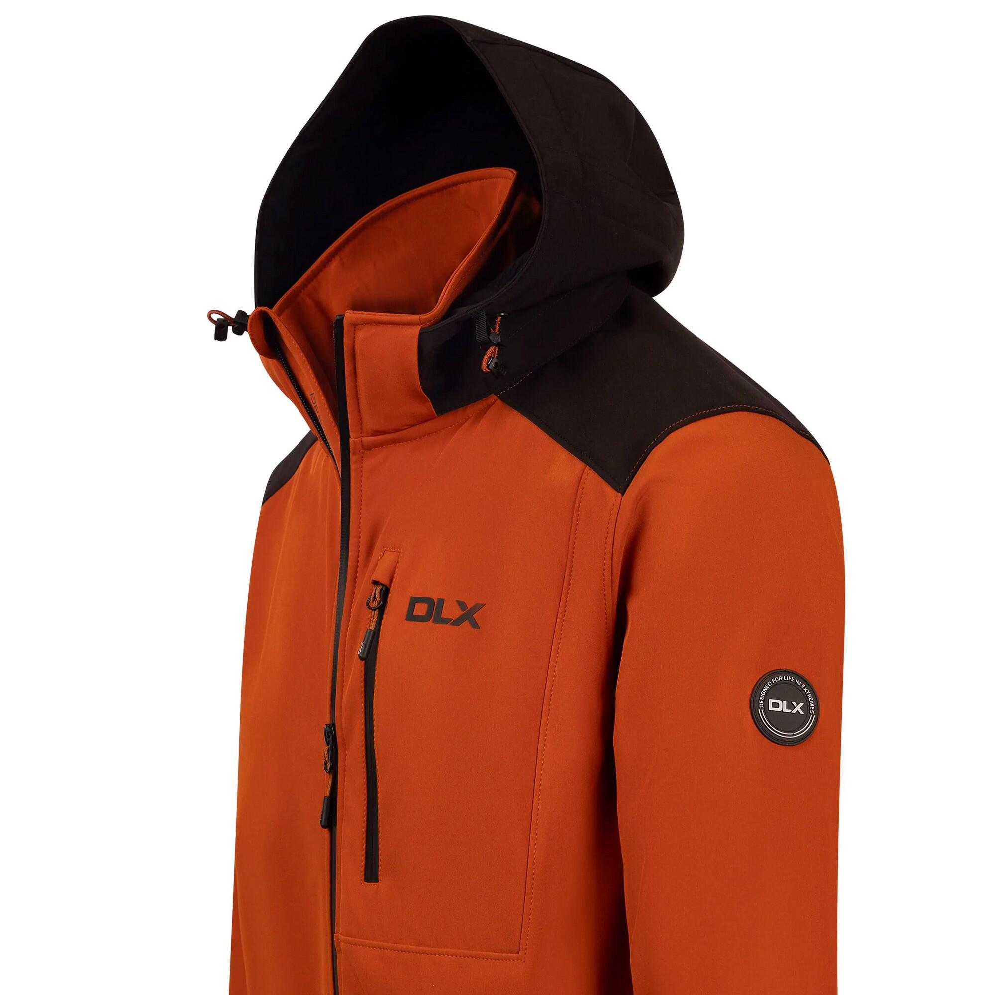 Heren Durand DLX Soft Shell Jas (Gebrande sinaasappel) 4/5