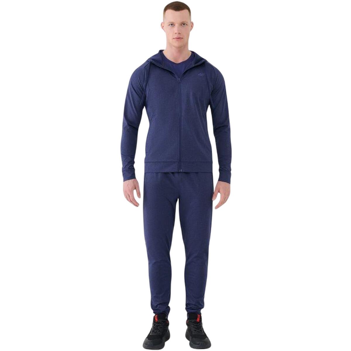 Sudadera con Cremallera WSS25TFSWM512 para Hombre Azul Marino 4/4