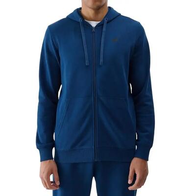 Heren wmm00tswsm1768 hoodie met volledige rits (marineblauw)