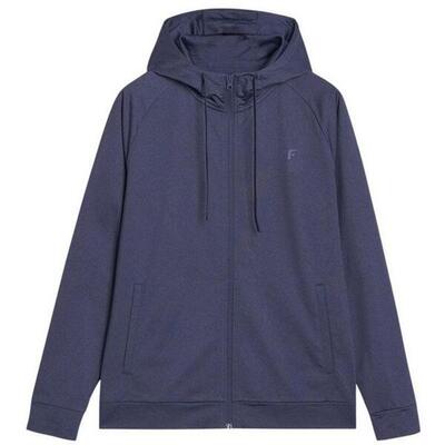 Heren wss25tfswm512 hoodie met volledige rits (marineblauw)