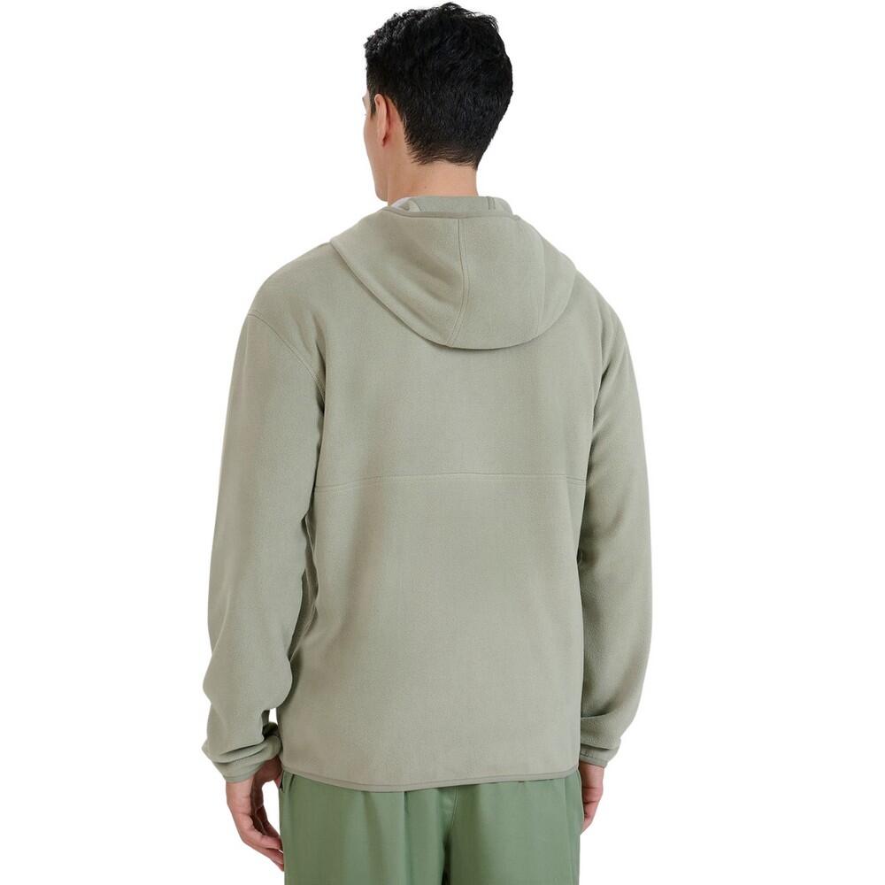 Heren M321 Full Zip Hoodie (Groen) 3/6
