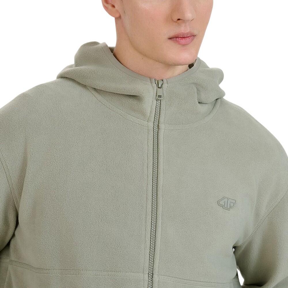 Heren M321 Full Zip Hoodie (Groen) 5/6