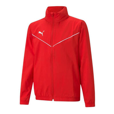 Giacca impermeabile (k-way) junior puma rosso