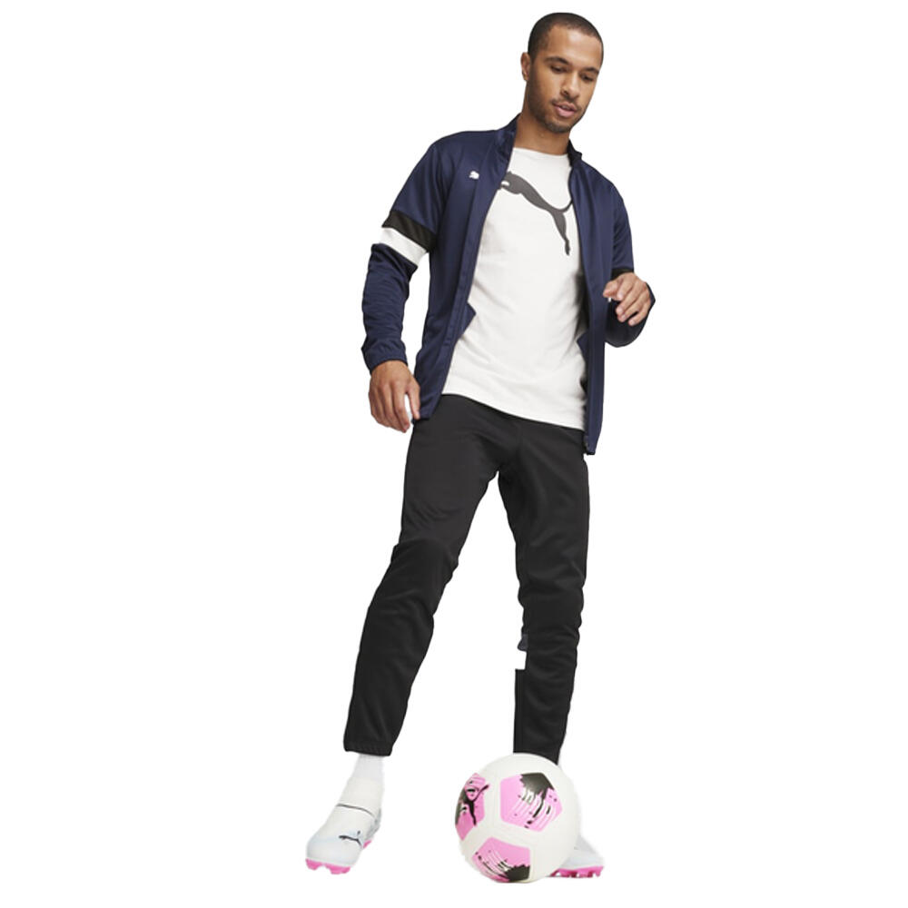 Tuta Uomo Puma Team Rise Nero Blu Navy 4/4