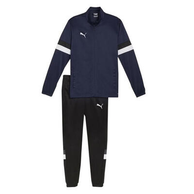 Heren team rise trainingspak (zwart/navy blue)