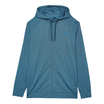 Heren waw24tfswm404 quick dry regular training full zip hoodie (groen)