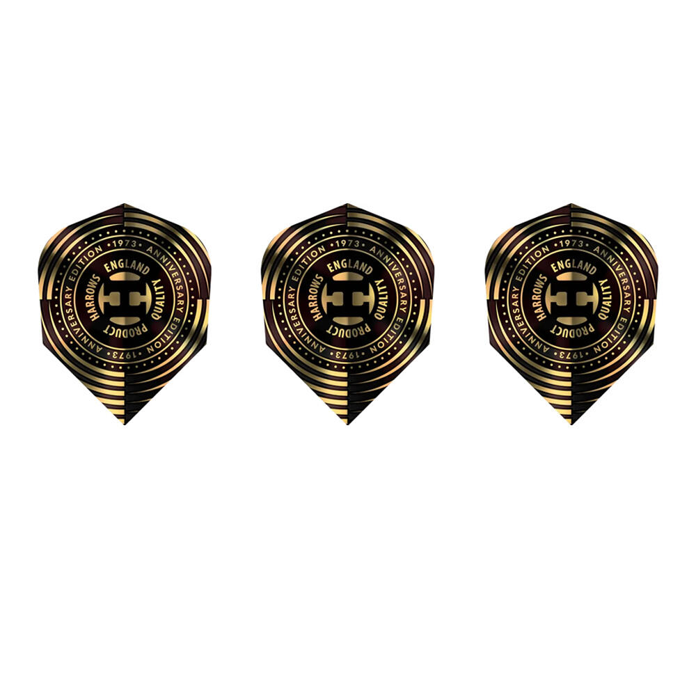Harrows - Ailettes De Fléchettes Prime (multicolore) - Tige De Flechette - Multicolore|noir - Taille Unique - Decathlon