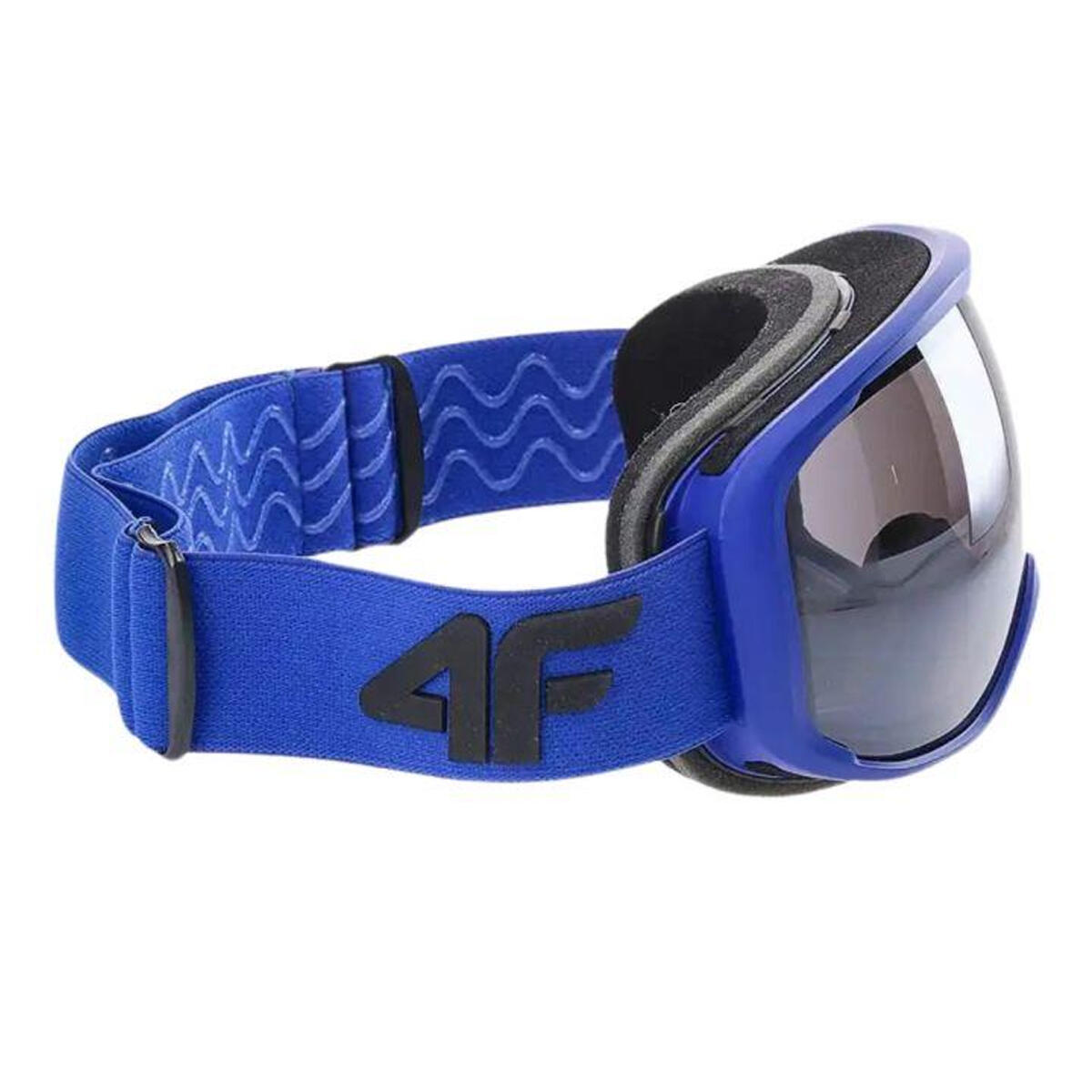 Gafas de Esquí U042 Diseño Logotipo para Niños/Niñas Azul 3/6