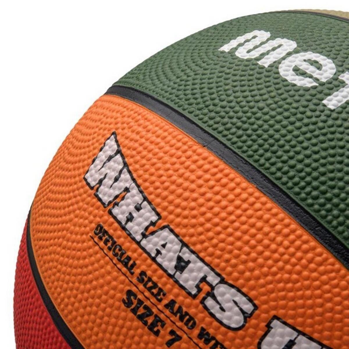 "What´s Up" Basketball Damen und Herren Grün/Orange 7 3/3