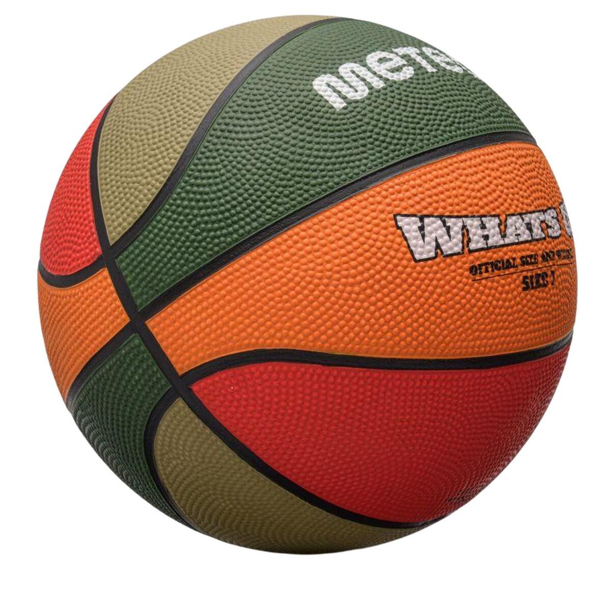 "What´s Up" Basketball Damen und Herren Grün/Orange 7 2/3