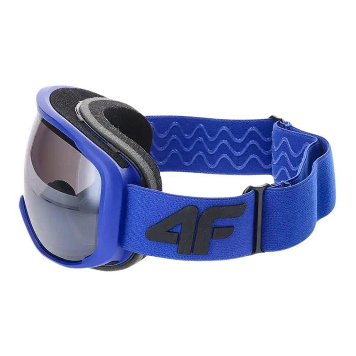 Gafas de Esquí U042 Diseño Logotipo para Niños/Niñas Azul 4/6