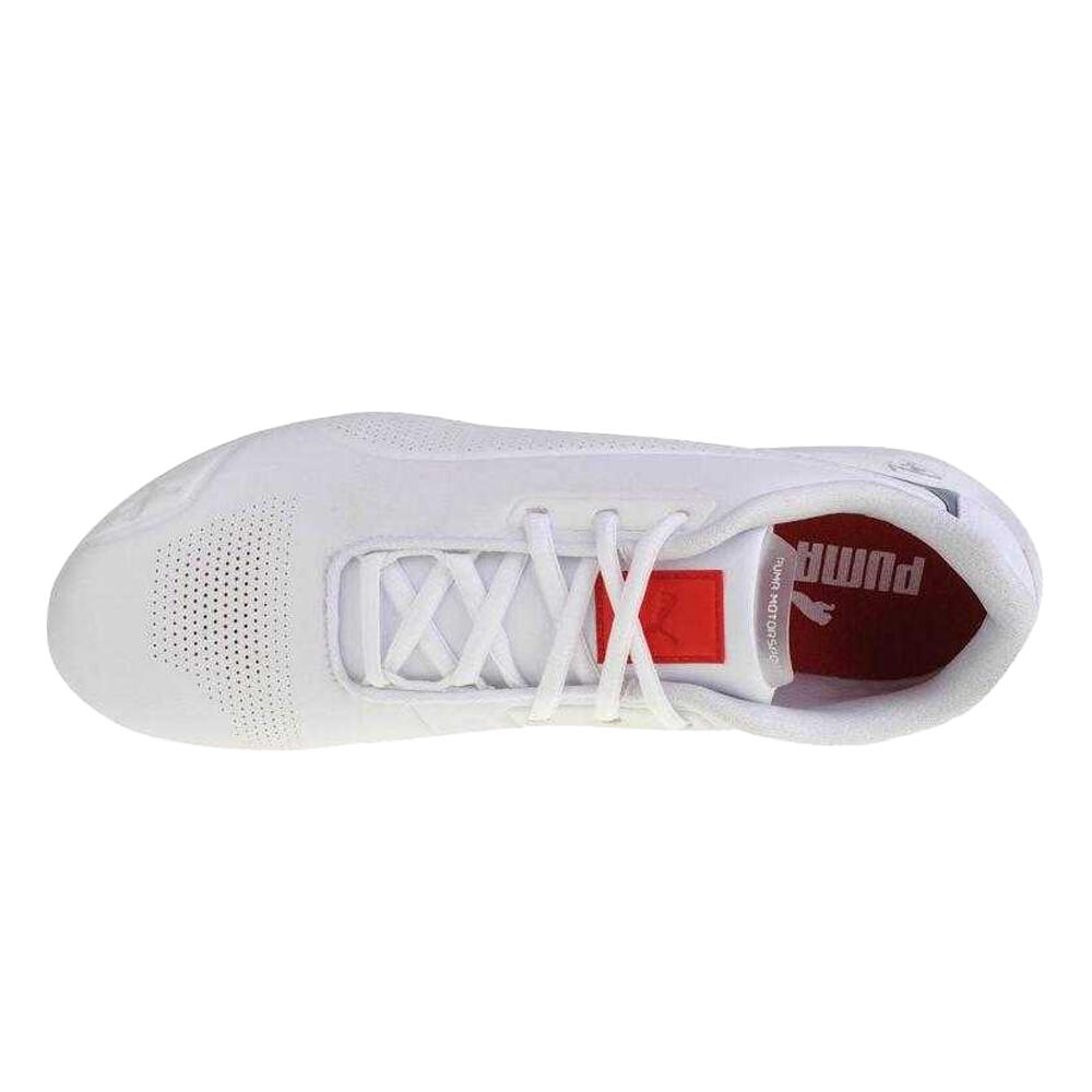Heren Scuderia Ferrari Drift Logo Trainers (Wit) 3/5