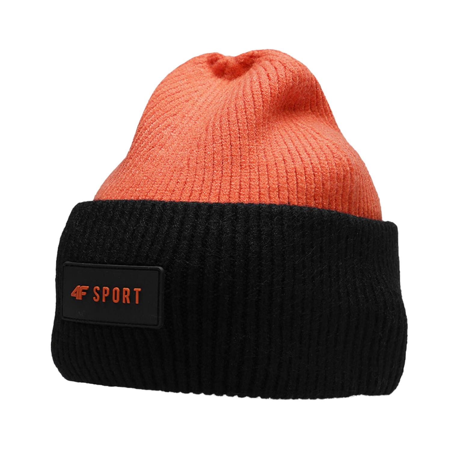 Berretto Blocchi Di Colore Ragazzi 4F HJZ22 Nero Arancio 2/2