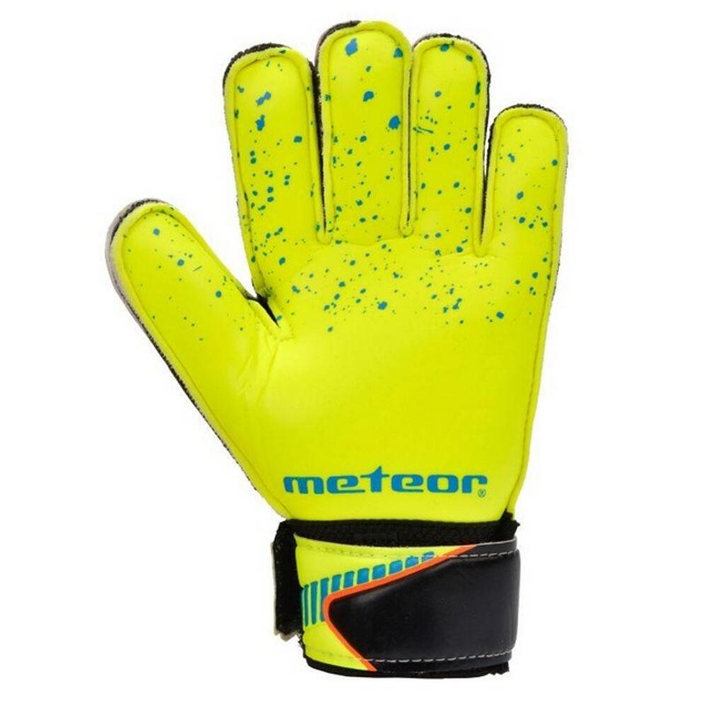 Defensiehandschoenen voor kinderen/jongens (Geel/zwart/blauw) 2/4